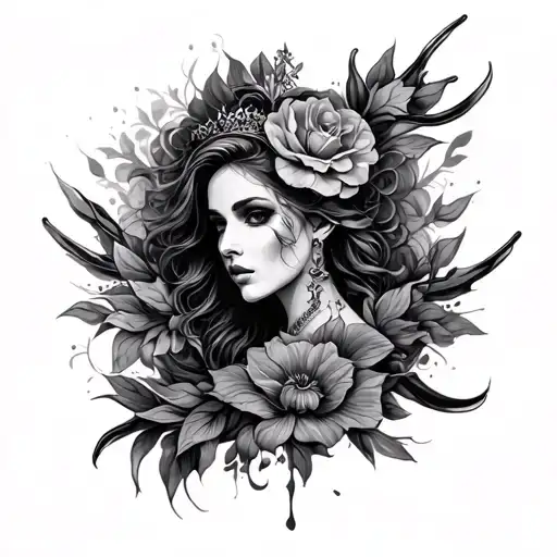 Full Sleeve In Black Majestic