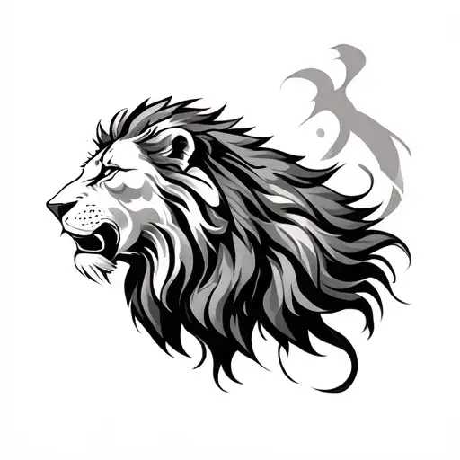 Lion Tattoo For Men