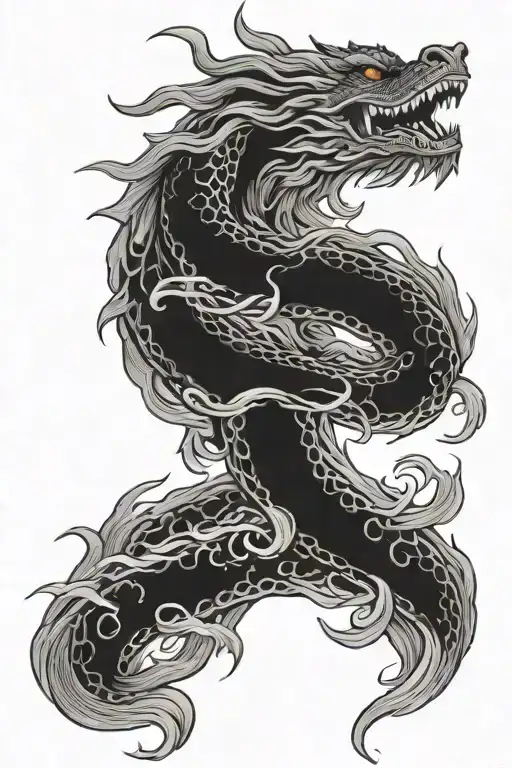 Japanese Dragon Waves