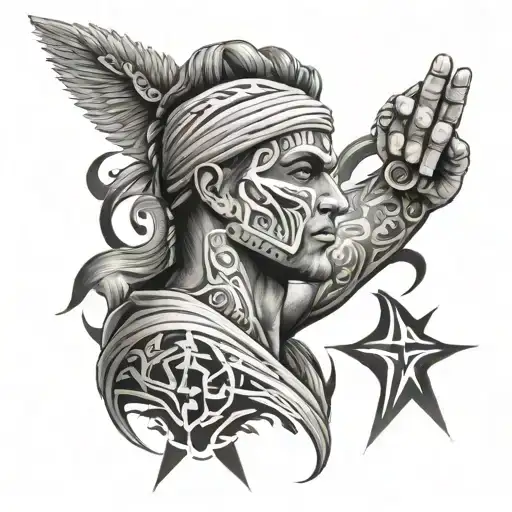 Greece Mitology And Gangsta Rap Boy