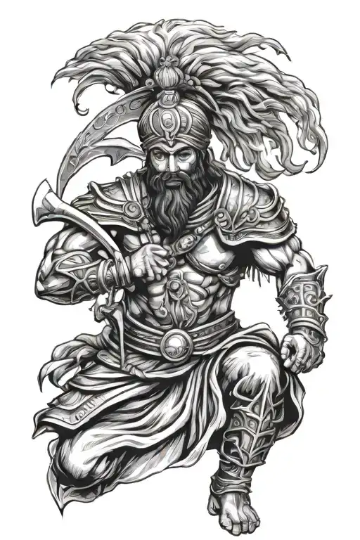 Sikh Spartan Warrior