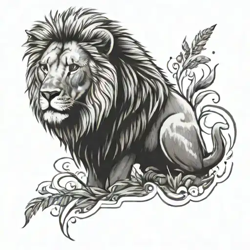 A Shoulder Tattoo Based On The Worship Song Lion By Elevation Worship