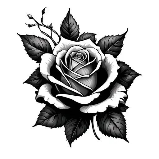 224 Numbers With Rose