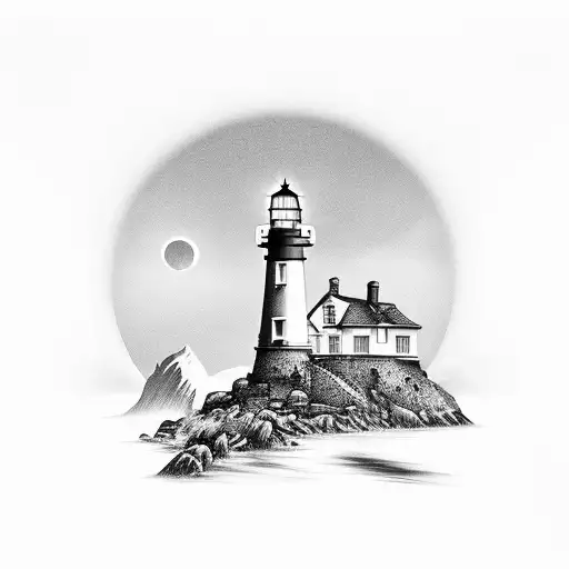 Lighthouse In The Mountains