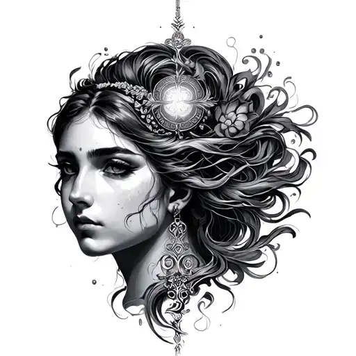 Design A Tattoo That Combines Gemini And Aquarius