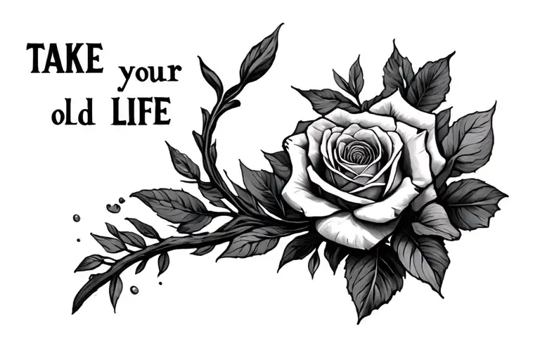 Take Your Old Life An Draw A Line Through It