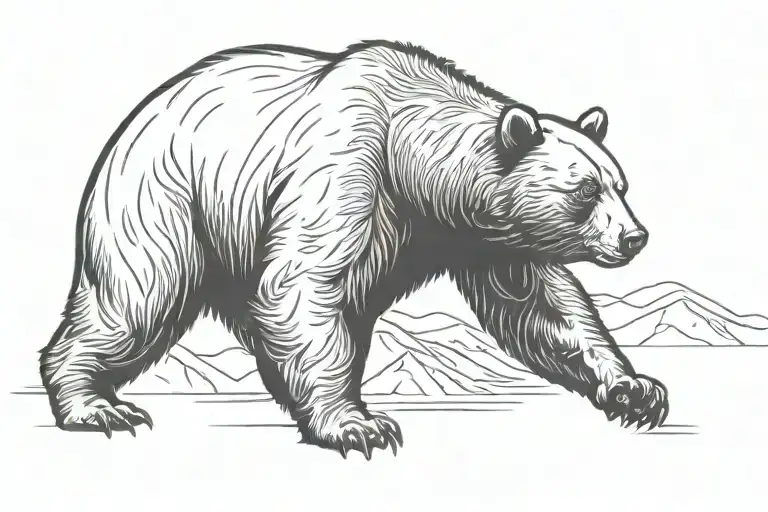 All Black Black Bear