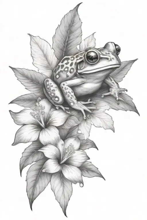Hibiscus Frog