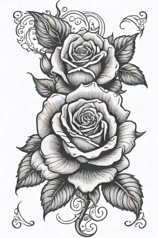 Mens Rose And Prayer