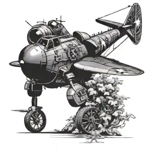 Big Red One Military Tattoo Idea