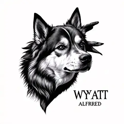 Son That Passed Away With Name Wyatt Alfred Russell