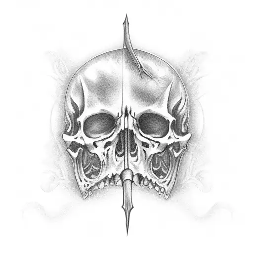 Grimreaper Sitting In A Tree