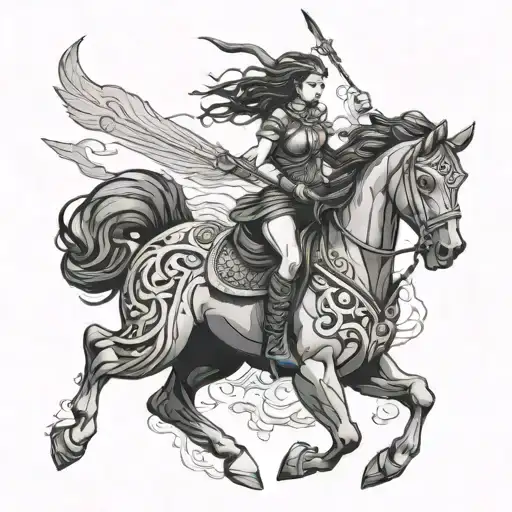 She Warrior Riding