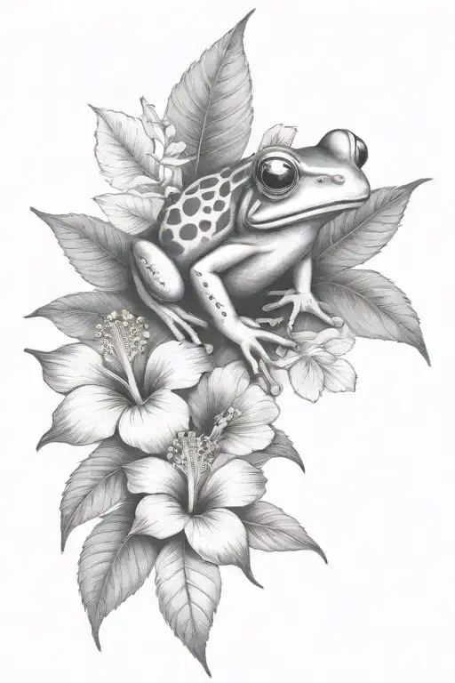 Hibiscus Frog