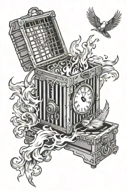 Cage And Record And Fire