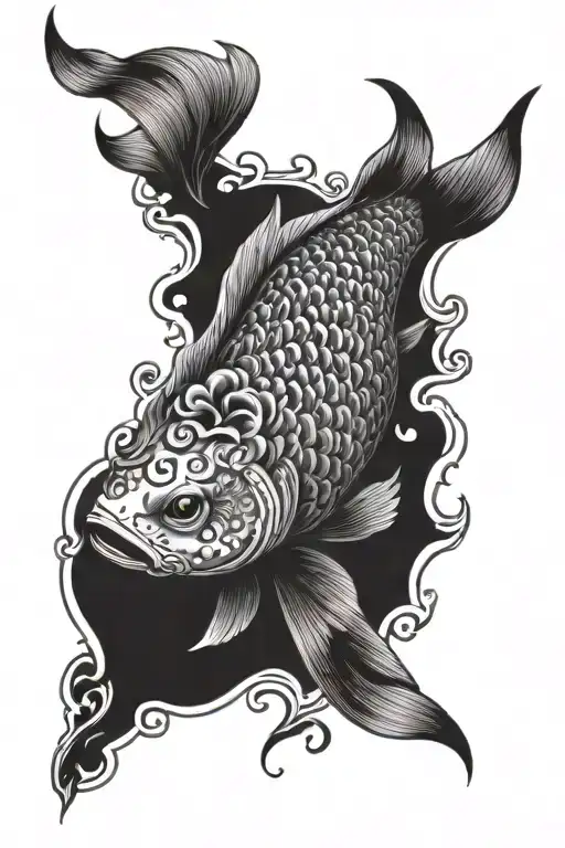 Day Of The Dead Coy Fish