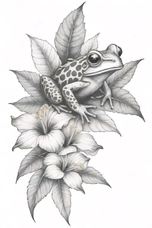 Hibiscus Frog