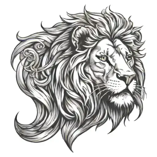 Heart Of A Lion Head