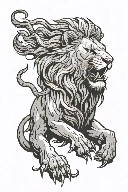 Roaring Lion Simple