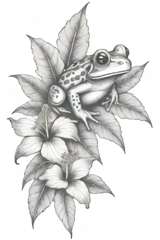 Hibiscus Frog