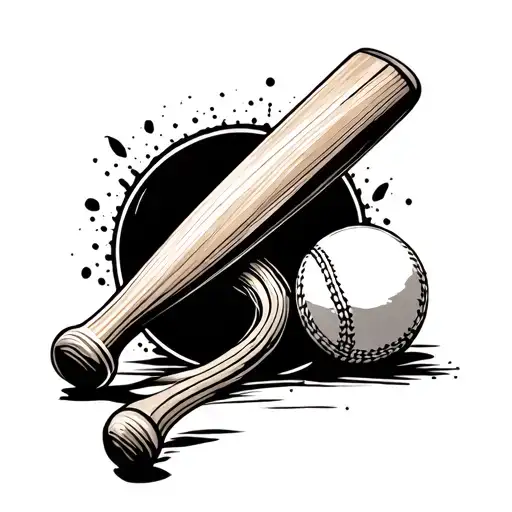 Brother Cricket Bat And Ball