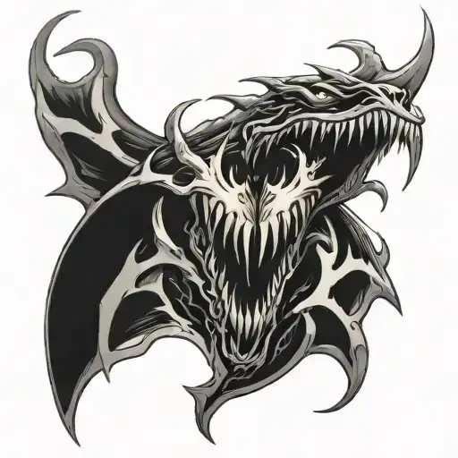 Claws Reveal Venom Chest Insignia Combined