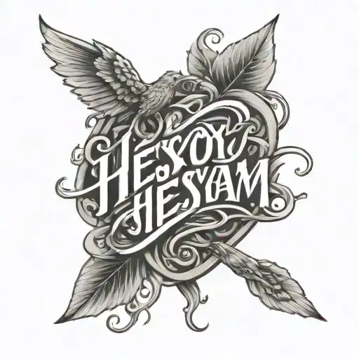 Hesoyam Lettering