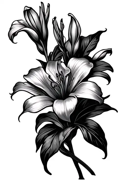 Canna Lily Cleopatra Flower