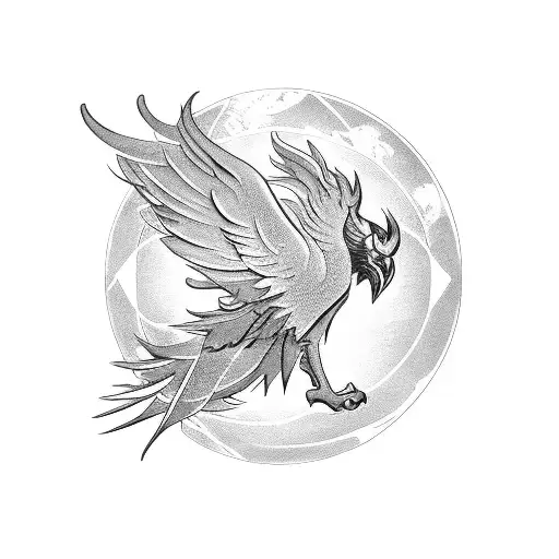 Phoenix Piscis Constellation