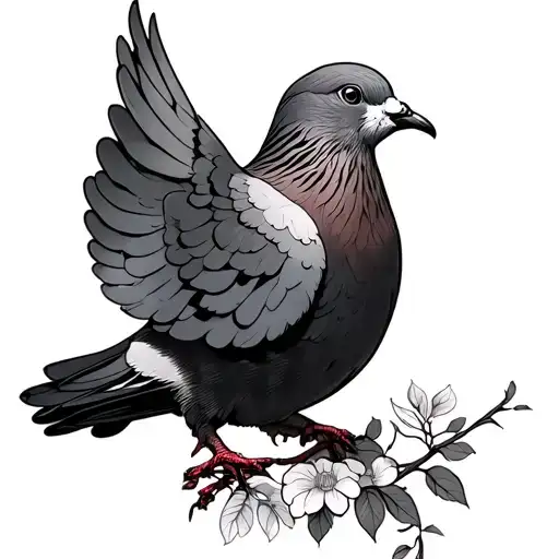 A Dove Carrying A Dove