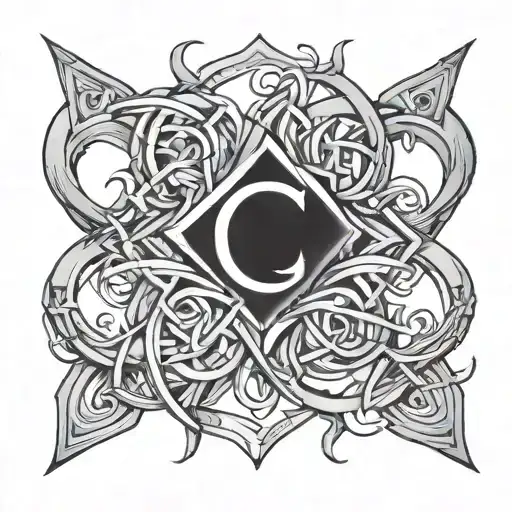 C C C C Interwoven Symbol