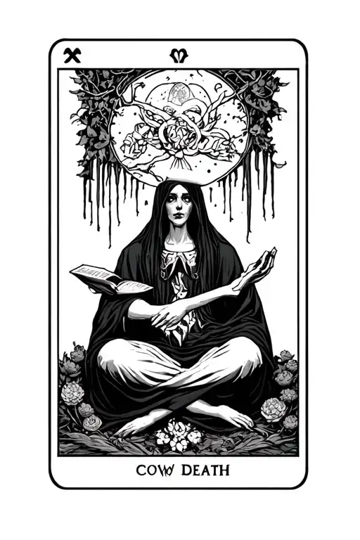 Comfort Is A Slow Death Tarot Card