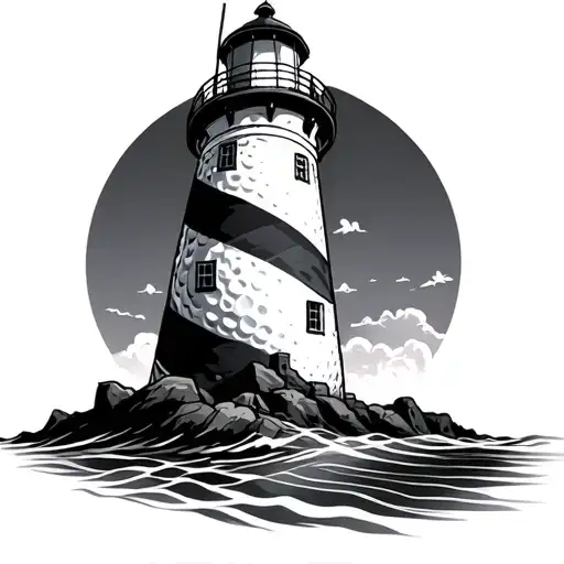 Golf Ball Lighthouse
