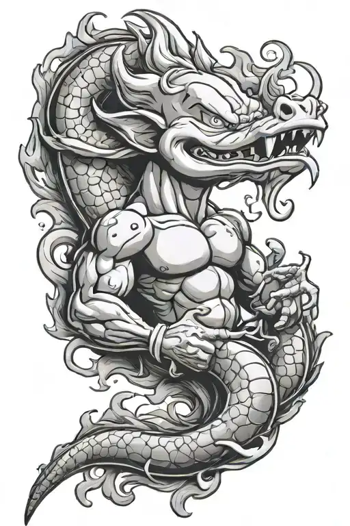 Majin Buu Dragon Ball Smoking A Joint