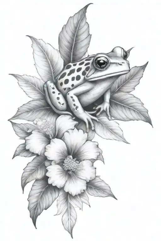 Hibiscus Frog