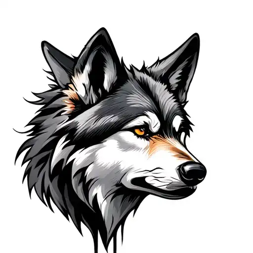 Relentless And Wolf Head