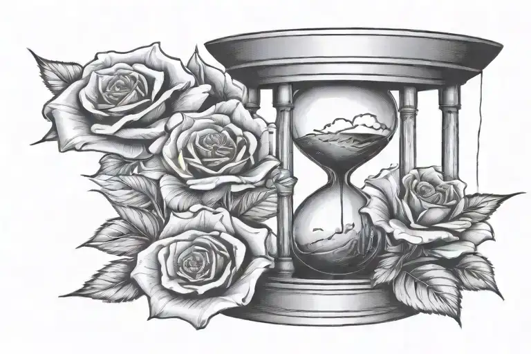 Fight For Life With Guns Saving The Family And The Hourglass Of Time