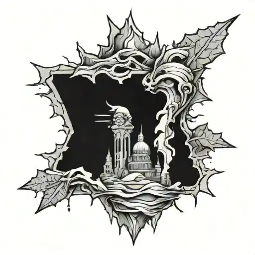 Broken But Still Standing Proudly