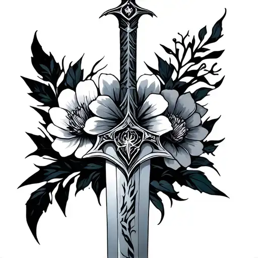 Master Sword Flowers