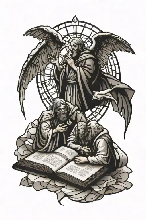 Stained Glass Bible Story Short I