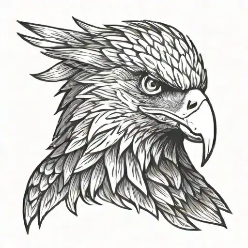 Eagle From The Front