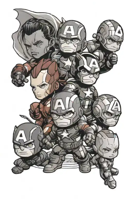 Marvel Avengers As Babies