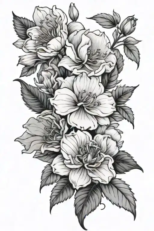 April January July September Birth Flower