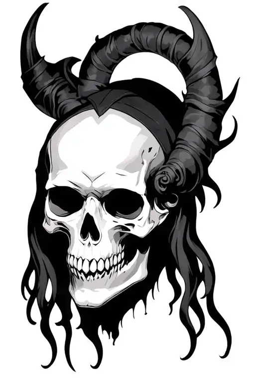 Dead Midevil Queen Skull