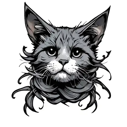 Cartoon Tattoo Sketch