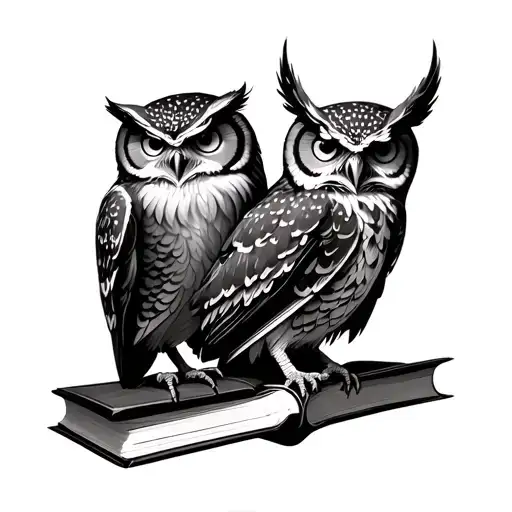 Owl Books Evolution Time Wisdom