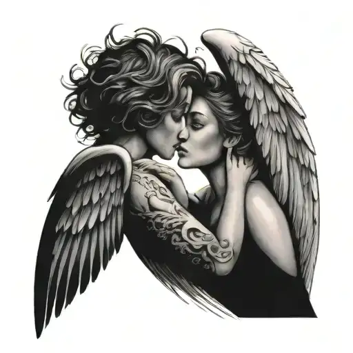 Angel Whispering Words