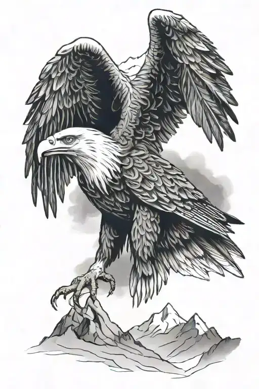 Eagle And Goat Mountain