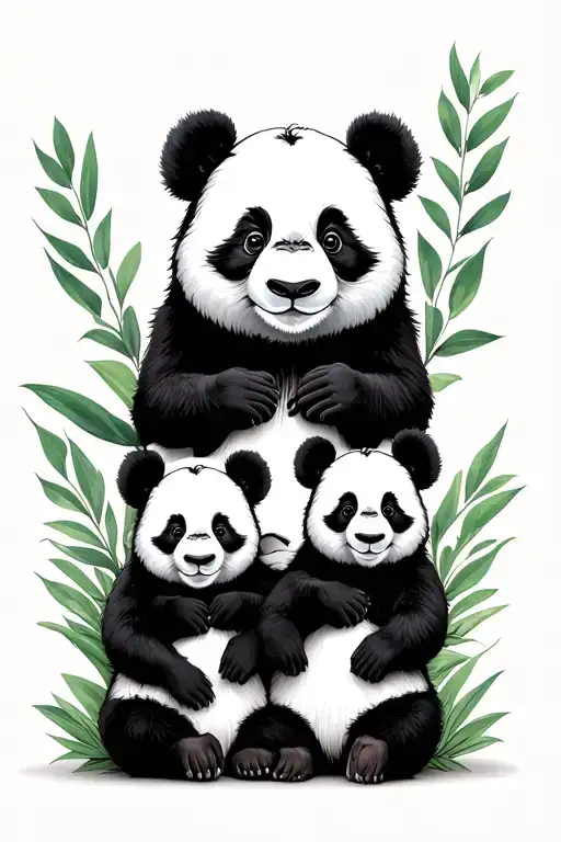 Panda Family Members