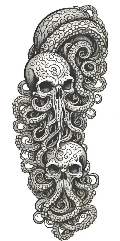 Octopus Kill Skull